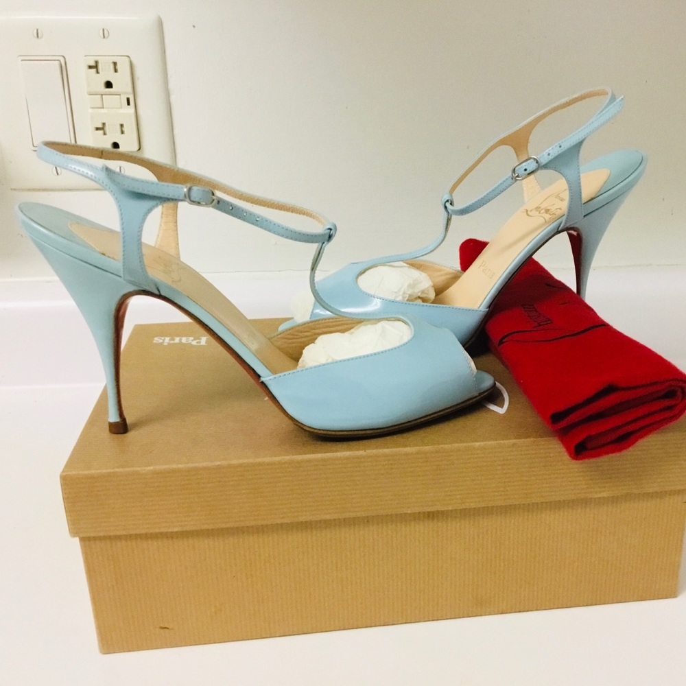Christian louboutin heel sandals